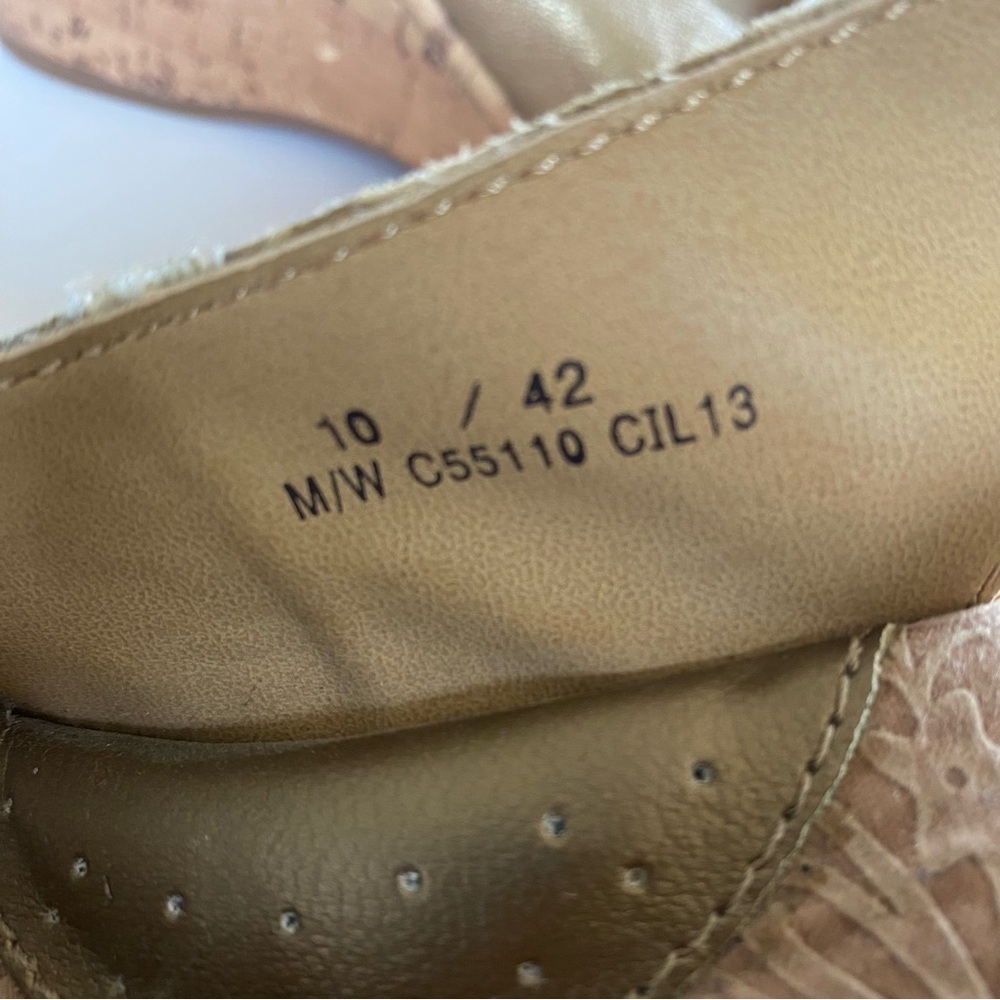 B.O.C. BORN CONCEPT Gold Wedge Sandals - Picture 7 of 14